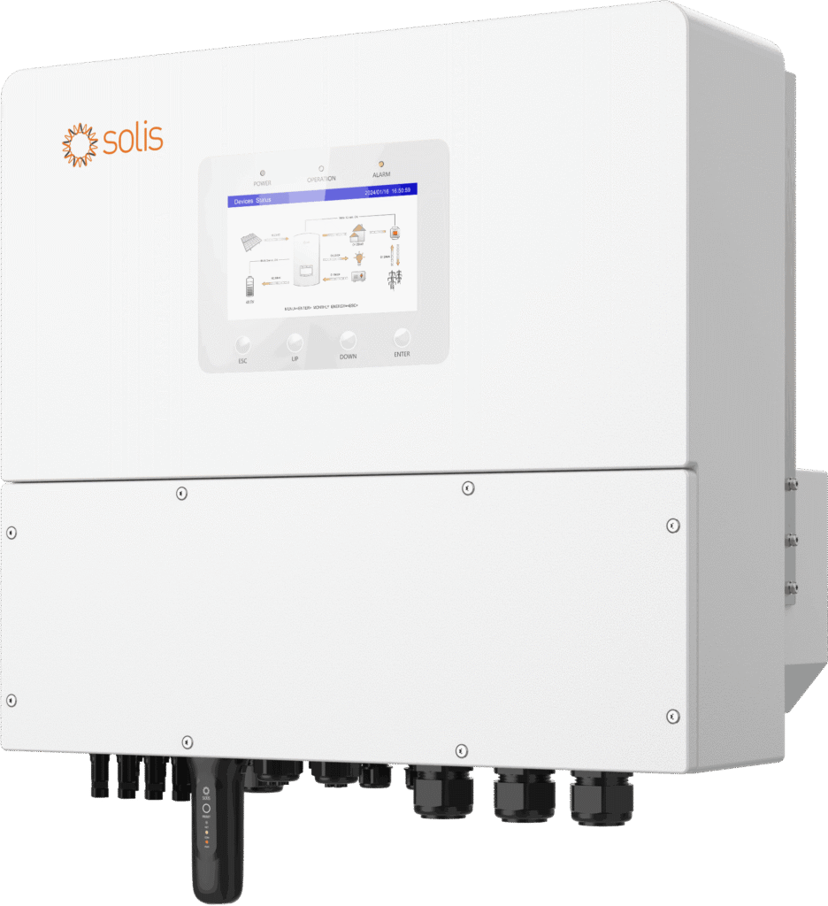 Solis – S6 15kw 3Ph hybrid inverter w display