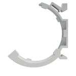 Enequi - DIN-skenhållare för QPN-MF1/R1 1U QPN-MB E1360778