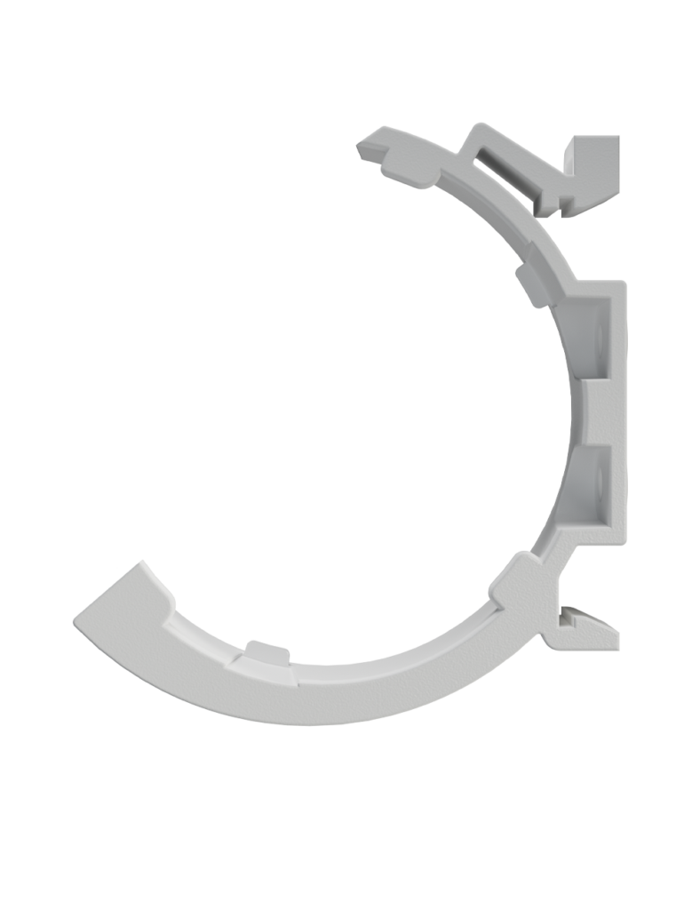 Enequi – DIN-skenhållare för QPN-MF1/R1 1U QPN-MB E1360778