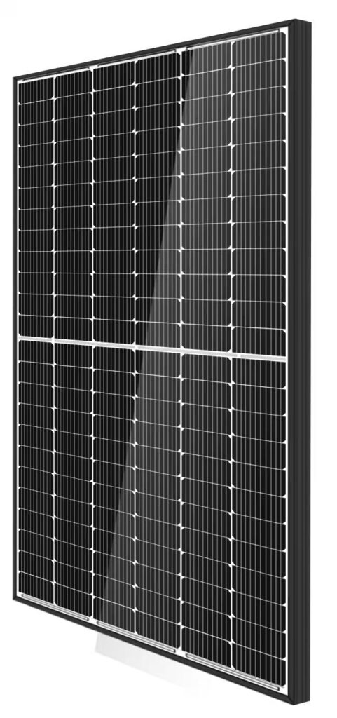 Leapton – 585W Bifacial Black Frame Double Glass