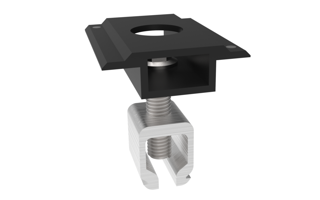 TJB – Mittklämma click 33-40 mm svart