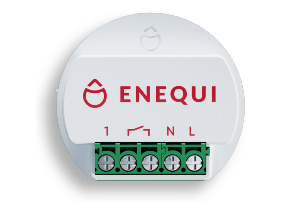 Enequi – BT-mesh Relänod 230VAC 16A QPN-R1, QuiPower Node E1360777