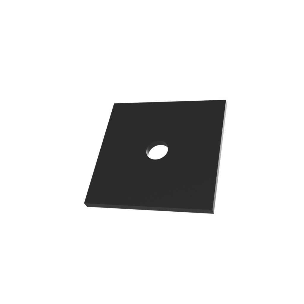 TJB – Tätningsbricka 9,0x50x50 x3 mm EPDM