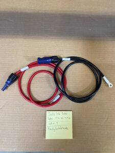 Solis 10kW Batteri kabel plus & minus