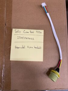 Solis Com Port 4-pin